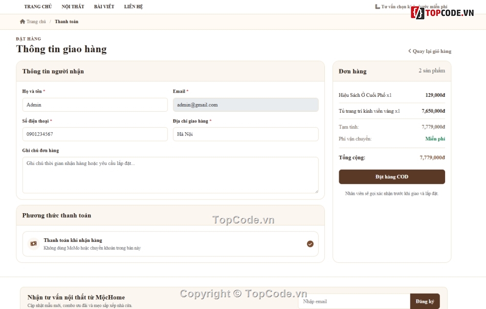 web nội thất,web đồ nội thất,web bán nội thất